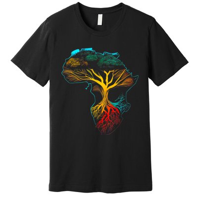 Black History Month African American Ancestors' Roots Premium T-Shirt