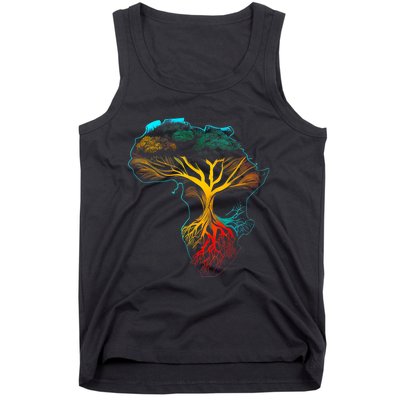 Black History Month African American Ancestors' Roots Tank Top