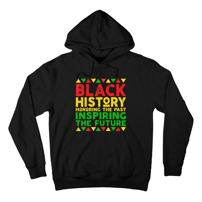 Black History Month Honoring Past Inspiring Future Hoodie