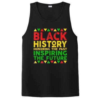 Black History Month Honoring Past Inspiring Future PosiCharge Competitor Tank