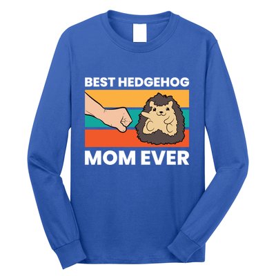 Best Hedgehog Mom Ever Love Hedgehogs Gift Long Sleeve Shirt