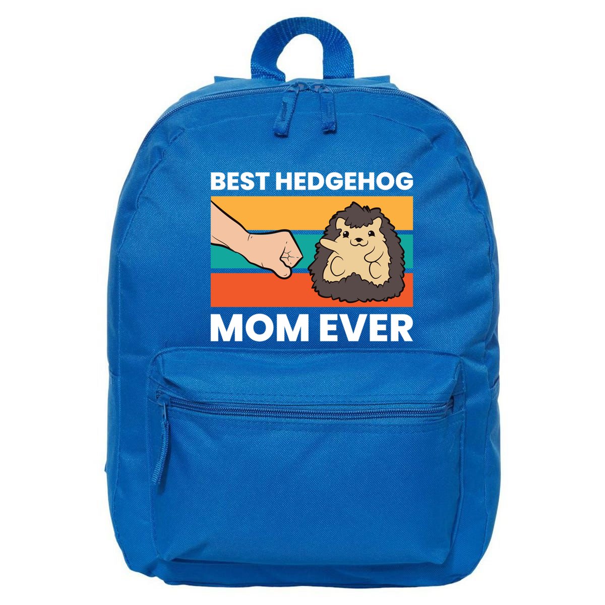 Best Hedgehog Mom Ever Love Hedgehogs Gift 16 in Basic Backpack