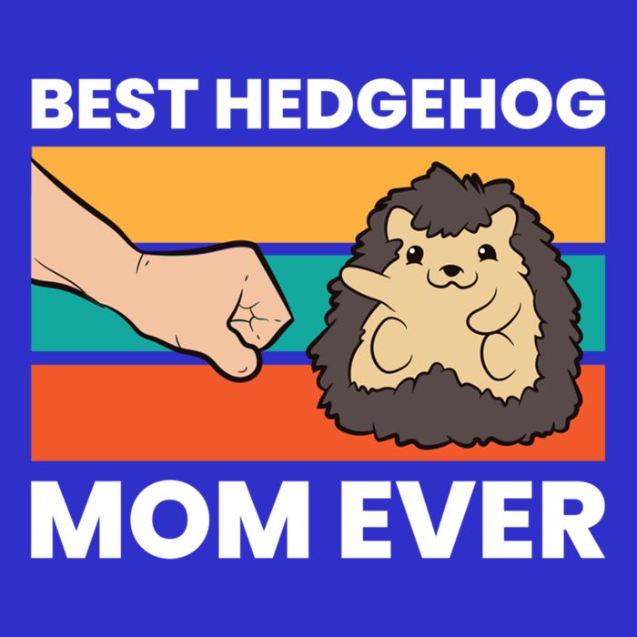 Best Hedgehog Mom Ever Love Hedgehogs Gift 16 in Basic Backpack