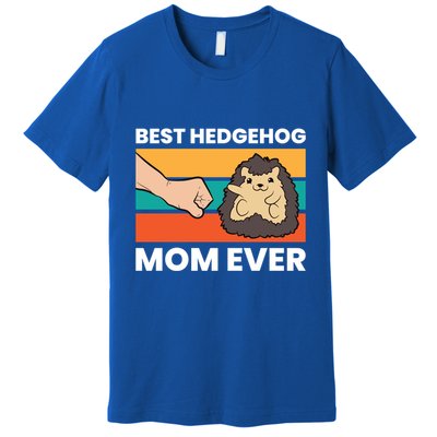 Best Hedgehog Mom Ever Love Hedgehogs Gift Premium T-Shirt