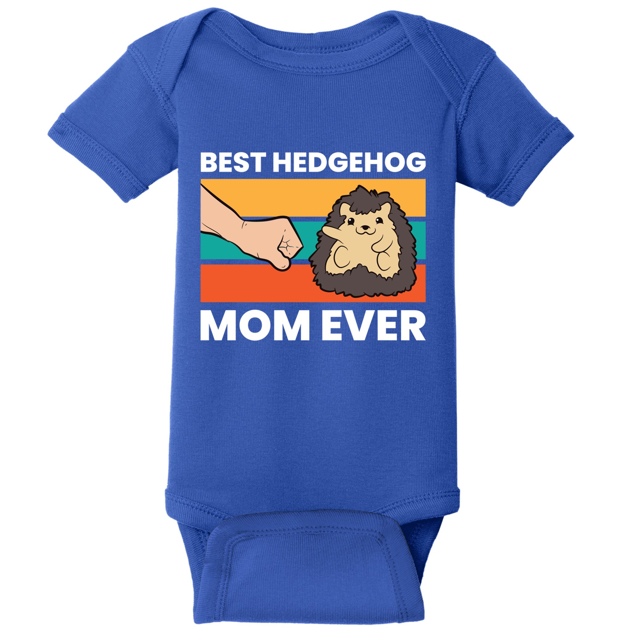 Best Hedgehog Mom Ever Love Hedgehogs Gift Baby Bodysuit