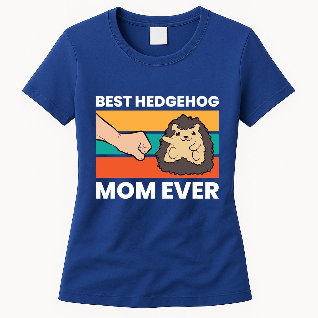 Best Hedgehog Mom Ever Love Hedgehogs Gift Womens T-Shirt