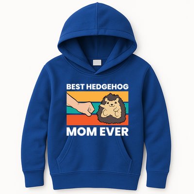 Best Hedgehog Mom Ever Love Hedgehogs Gift Kids Hoodie