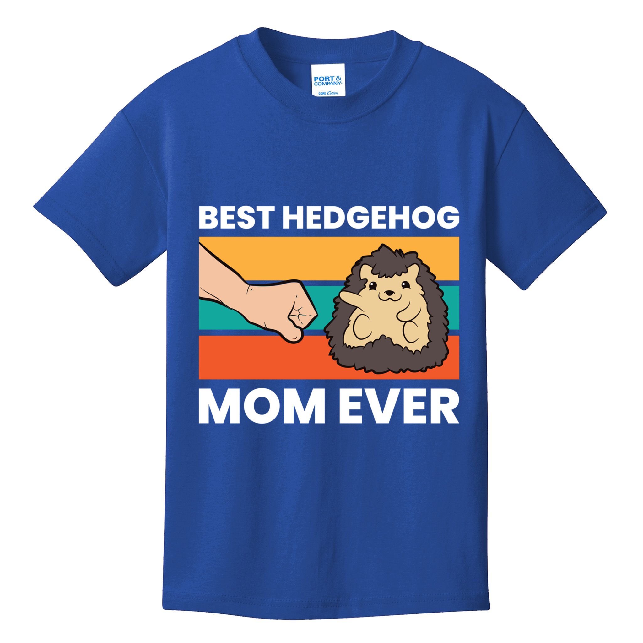 Best Hedgehog Mom Ever Love Hedgehogs Gift Kids T-Shirt