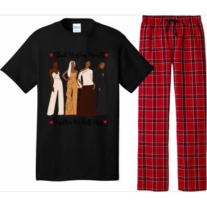 Black History Month African Sassy Unique Stand Unite Gift Pajama Set