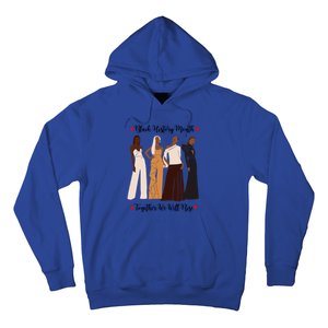 Black History Month African Sassy Unique Stand Unite Gift Hoodie