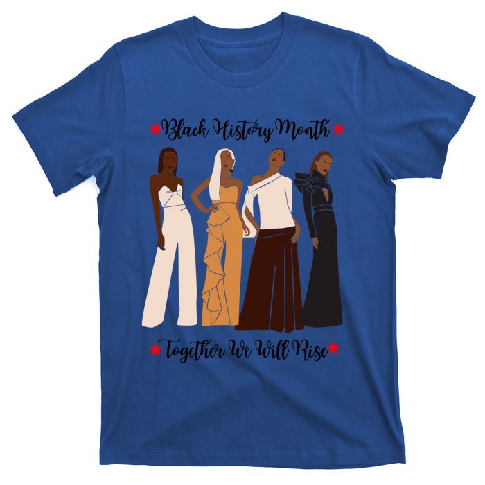 Black History Month African Sassy Unique Stand Unite Gift T-Shirt