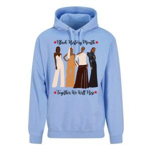 Black History Month African Sassy Unique Stand Unite Gift Unisex Surf Hoodie