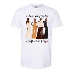 Black History Month African Sassy Unique Stand Unite Gift Softstyle CVC T-Shirt