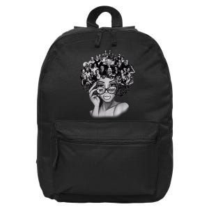 Black History Month I Love My Roots Back Powerful BLM 16 in Basic Backpack