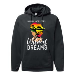 Black History Month African American Celebration Performance Fleece Hoodie