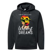 Black History Month African American Celebration Performance Fleece Hoodie