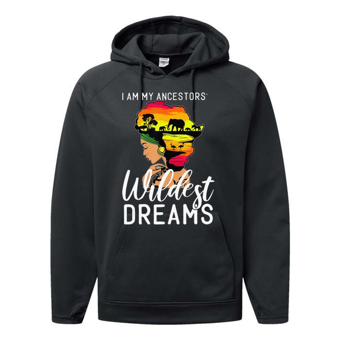 Black History Month African American Celebration Performance Fleece Hoodie