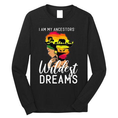 Black History Month African American Celebration Long Sleeve Shirt