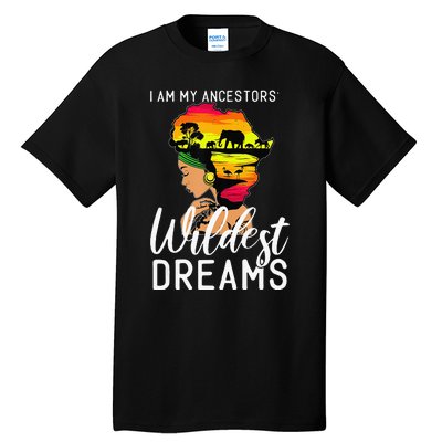 Black History Month African American Celebration Tall T-Shirt