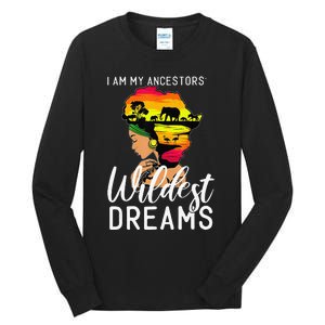 Black History Month African American Celebration Tall Long Sleeve T-Shirt