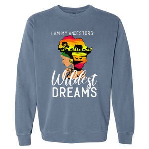 Black History Month African American Celebration Garment-Dyed Sweatshirt