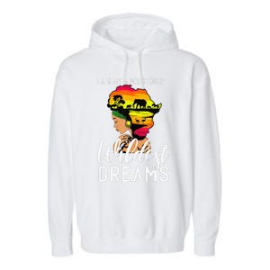 Black History Month African American Celebration Garment-Dyed Fleece Hoodie