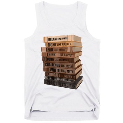 Black History Month Black Leaders African American Teachers Tank Top