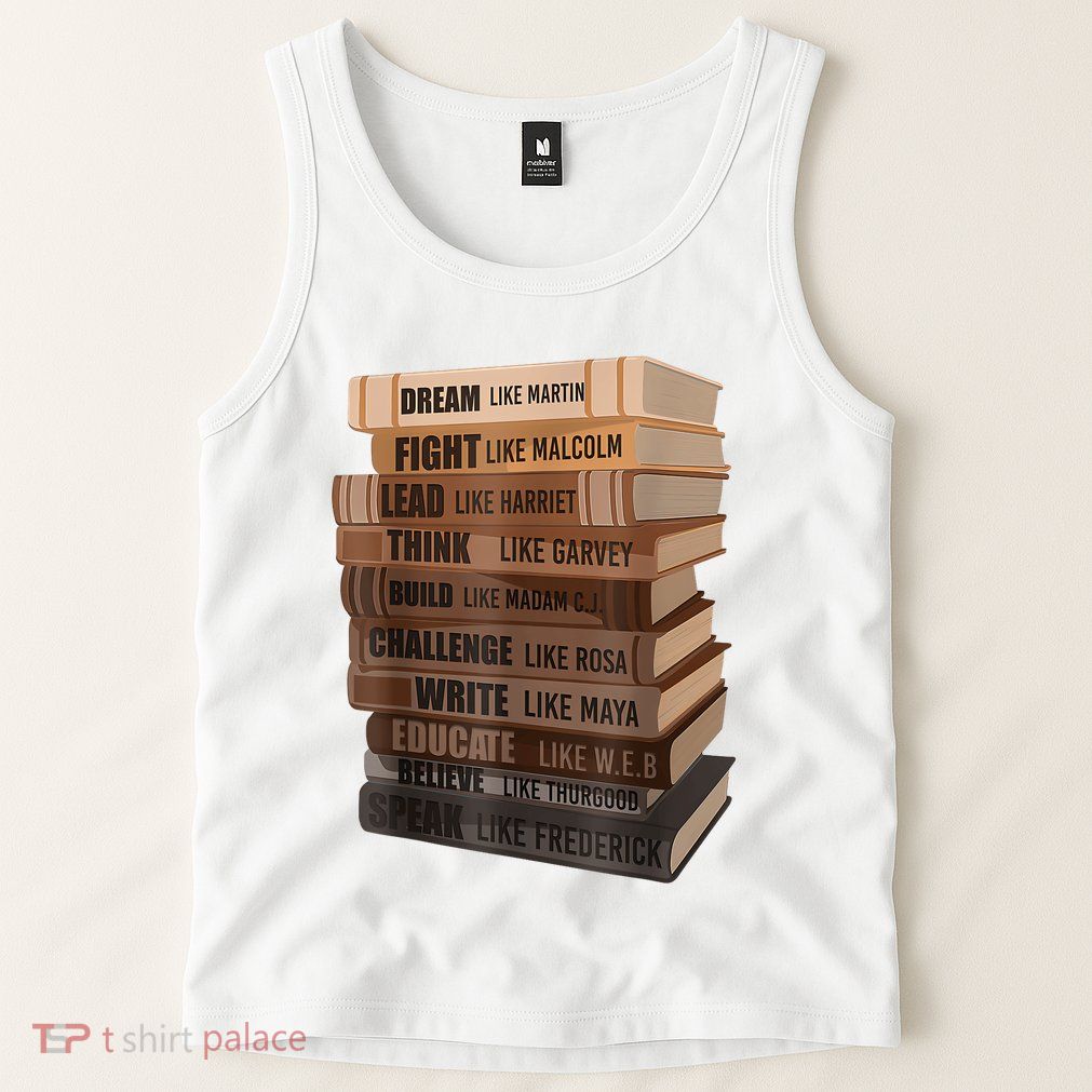 Black History Month Black Leaders African American Teachers Tank Top