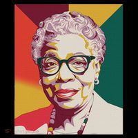 Black History Month Angelou Black Culture Womens T-Shirt