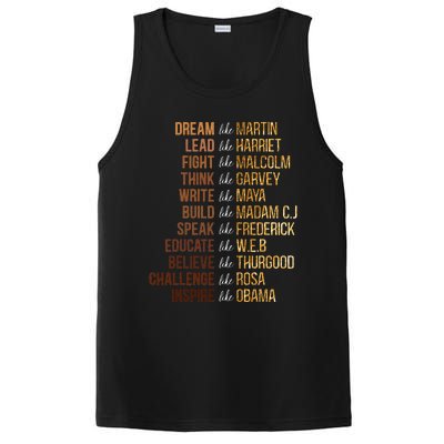 Black History Month Dream Like Martin African Leader PosiCharge Competitor Tank