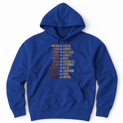 Black History Month Dream Like Martin African Leader Hoodie