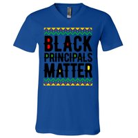 Black History Month Cute Gift My History Is Strong African Cool Gift V-Neck T-Shirt