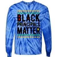 Black History Month Cute Gift My History Is Strong African Cool Gift Tie-Dye Long Sleeve Shirt