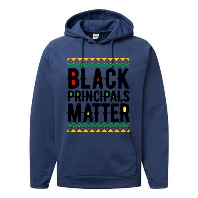 Black History Month Cute Gift My History Is Strong African Cool Gift Performance Fleece Hoodie