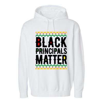 Black History Month Cute Gift My History Is Strong African Cool Gift Garment-Dyed Fleece Hoodie