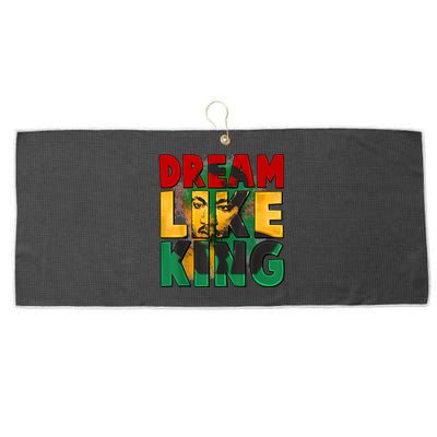 Black History Month Martin Have Dream Luther King Day Large Microfiber Waffle Golf Towel