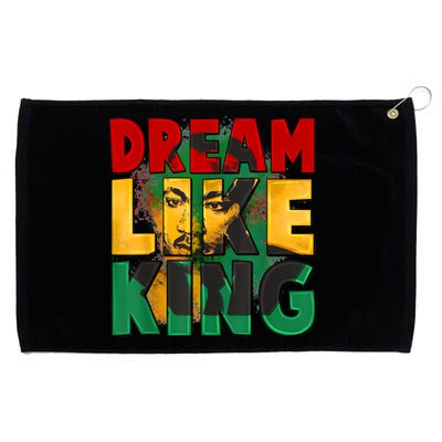 Black History Month Martin Have Dream Luther King Day Grommeted Golf Towel