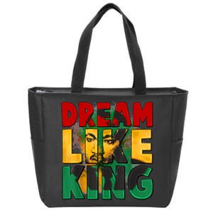 Black History Month Martin Have Dream Luther King Day Zip Tote Bag