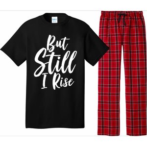 Black History Month But Still I Rise Great Gift Pajama Set