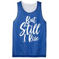 Black History Month But Still I Rise Great Gift Mesh Reversible Basketball Jersey Tank