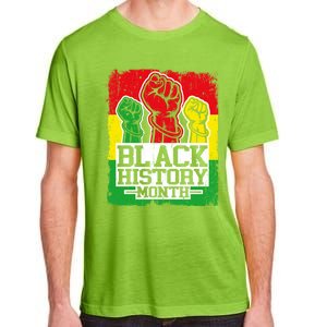 Black History Month Blm Juneteenth Melanin African Freedom Gift Adult ChromaSoft Performance T-Shirt