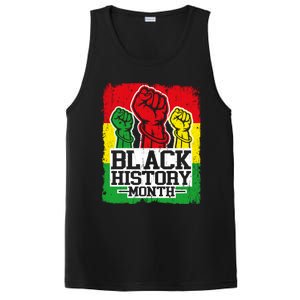 Black History Month Blm Juneteenth Melanin African Freedom Gift PosiCharge Competitor Tank