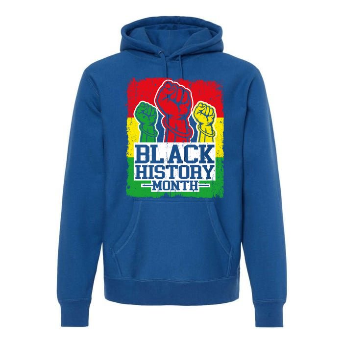 Black History Month Blm Juneteenth Melanin African Freedom Gift Premium Hoodie