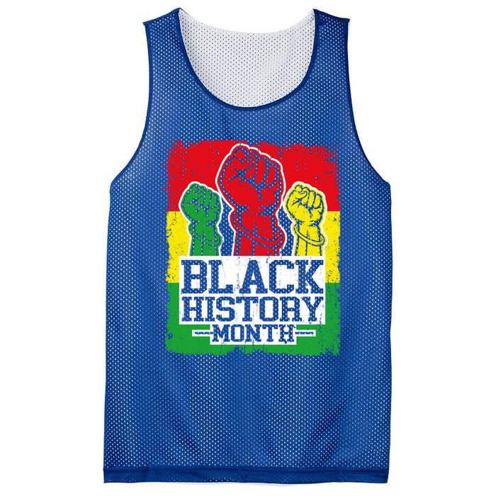 Black History Month Blm Juneteenth Melanin African Freedom Gift Mesh Reversible Basketball Jersey Tank