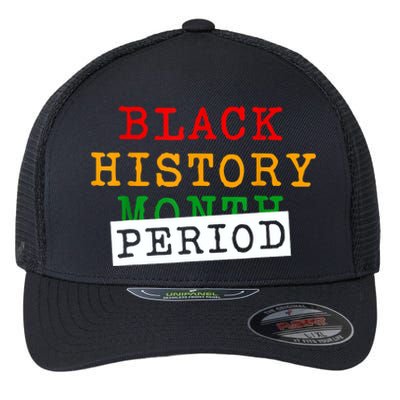 Black History Month Period African Pride Flexfit Unipanel Trucker Cap