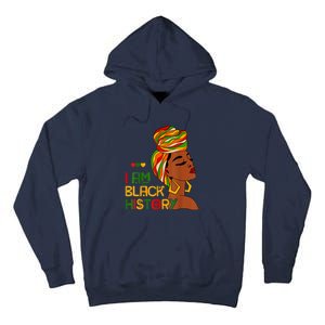 Black History Month Shirts I Am Black History African American Tall Hoodie