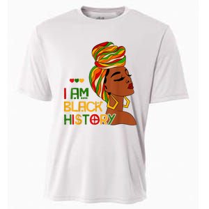 Black History Month Shirts I Am Black History African American Cooling Performance Crew T-Shirt