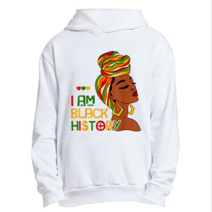 Black History Month Shirts I Am Black History African American Urban Pullover Hoodie