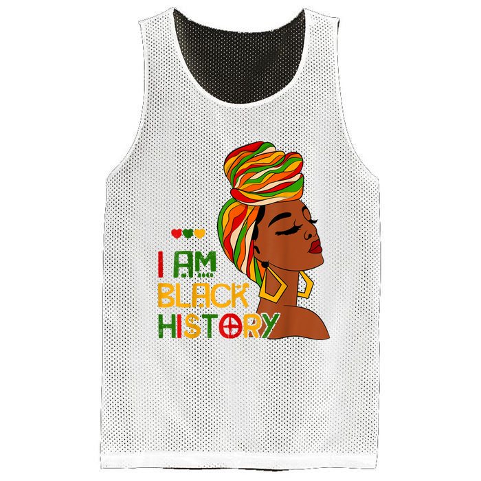 Black History Month Shirts I Am Black History African American Mesh Reversible Basketball Jersey Tank