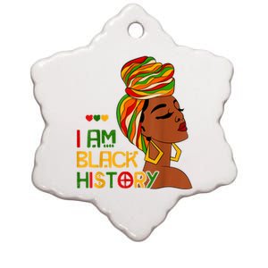 Black History Month Shirts I Am Black History African American Ceramic Star Ornament